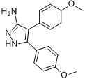 4,5-二（4-甲氧基苯基）-1H-吡唑-3-胺