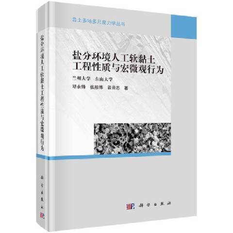 鹽分環境人工軟黏土工程性質與宏微觀行為