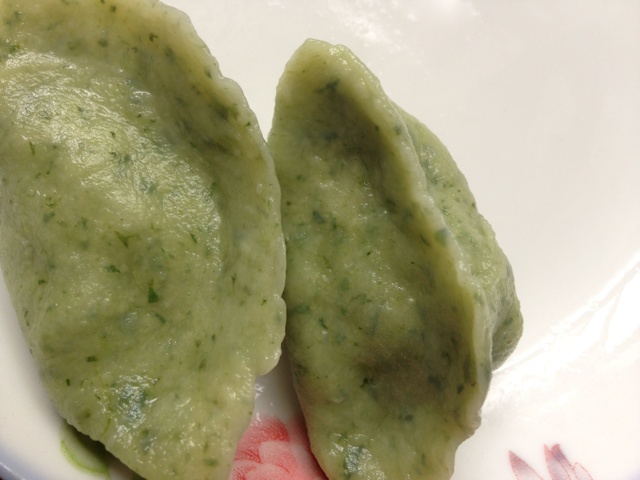 綠皮蓮藕牛肉餃子