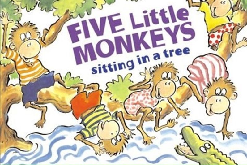 Five Little Monkeys Sitting in a Tree