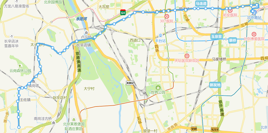 458路線路圖