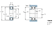 SKF 630/8-2RS1軸承