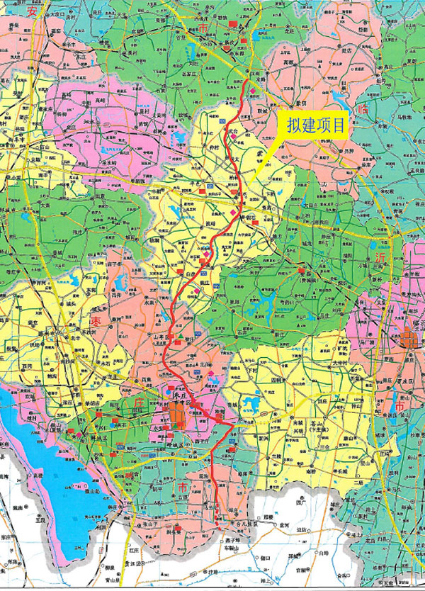 新台高速公路(新泰至台兒莊高速公路)