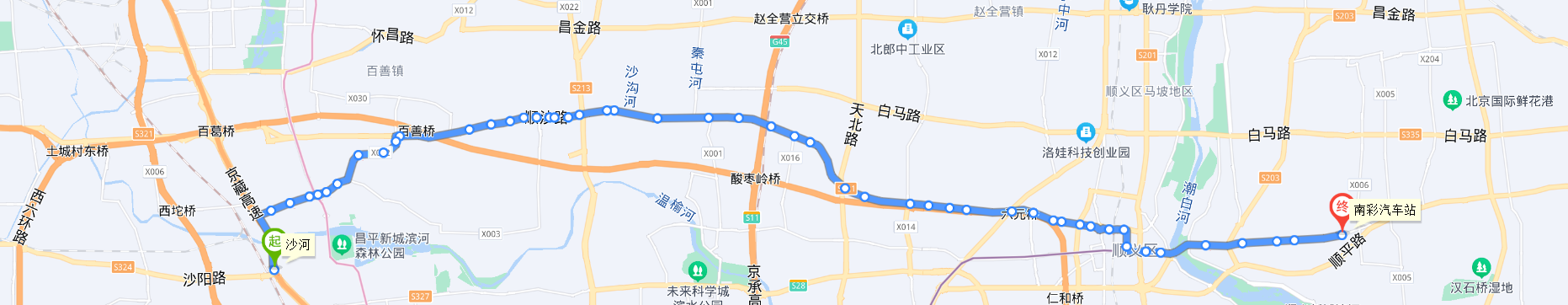 北京公交945路