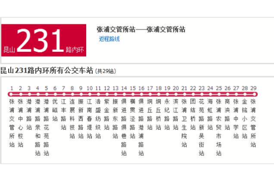 蘇州公交崑山231路