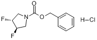 (3R,4R)-N-Cbz-3,4-二氟吡咯烷鹽酸鹽