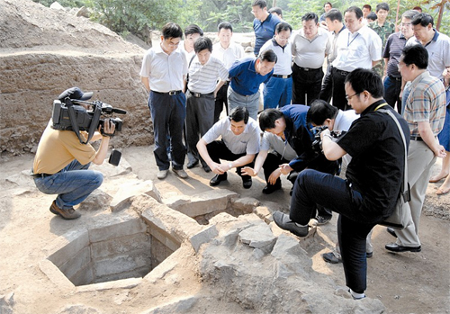 太原龍泉寺唐代塔基遺址