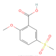 2-甲氧基-5-甲磺醯基苯甲酸