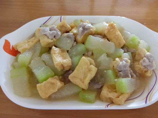 冬瓜油豆腐