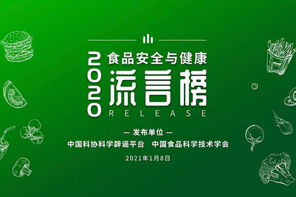 2020年食品安全與健康流言榜