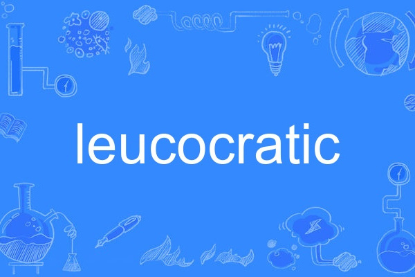 leucocratic