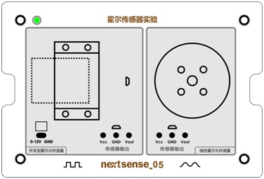 nextsense05 - 霍爾感測器實驗模組