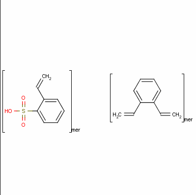 乙烯基苯磺酸與二乙烯基苯的聚合物
