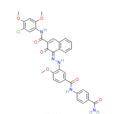 4-[[5-[[[4-（氨基羰基）苯基]氨基]羰基]-2-甲氧基苯基]偶氮]-N-（5-氯-2,4-二氧基苯基）-3-羥基-2-萘甲醯胺