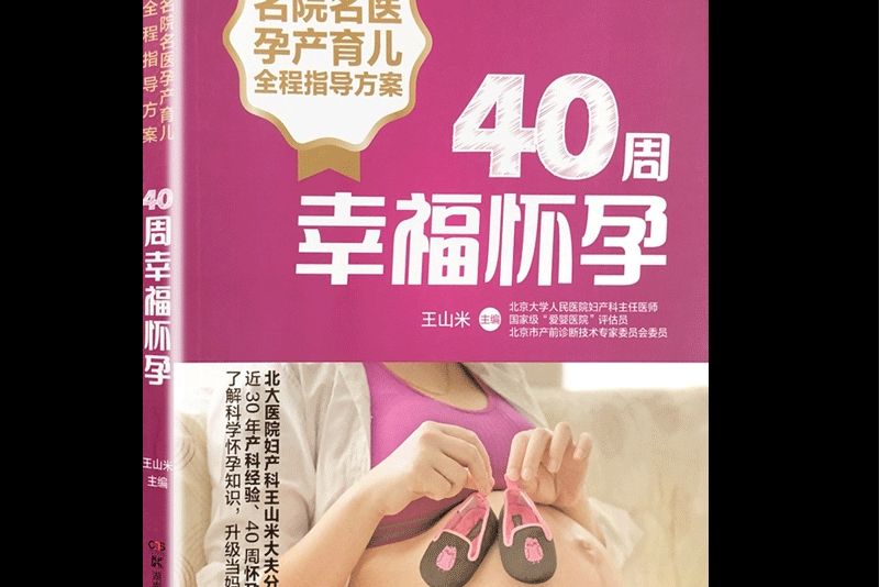 名院名醫孕產育兒全程指導方案：40周幸福懷孕