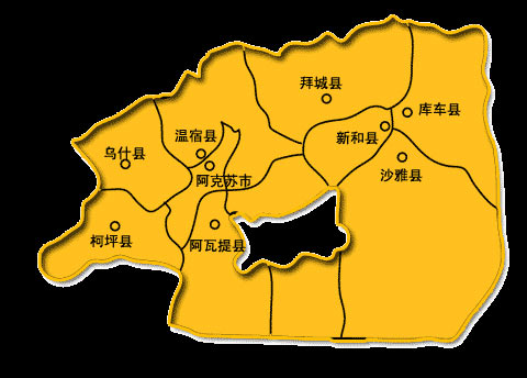 塔里木盆地圖