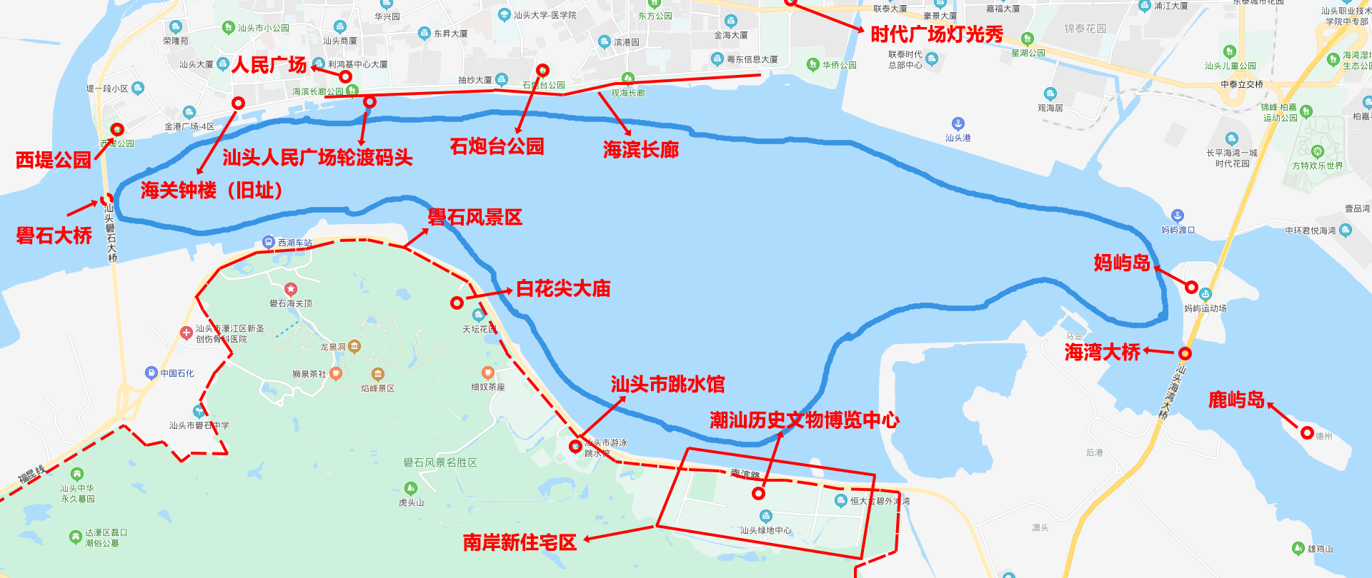 汕頭內海灣夜遊輪渡