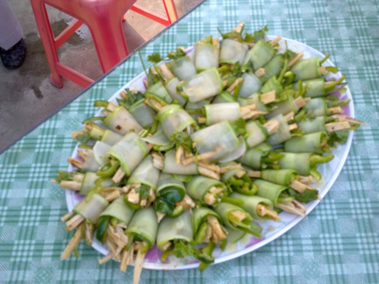 生食黃瓜壽司卷