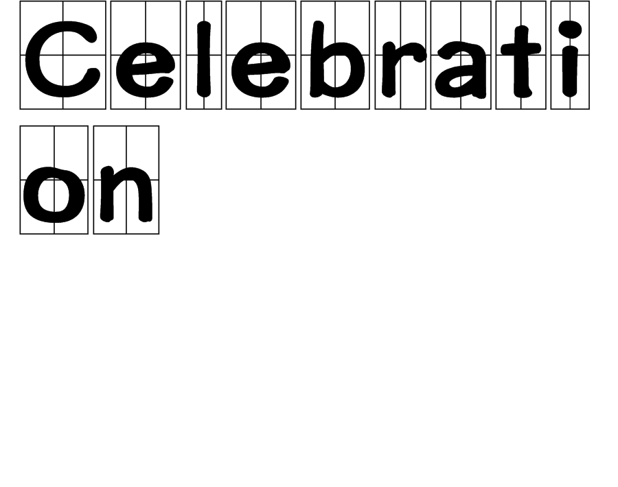 Celebration(英語辭彙)