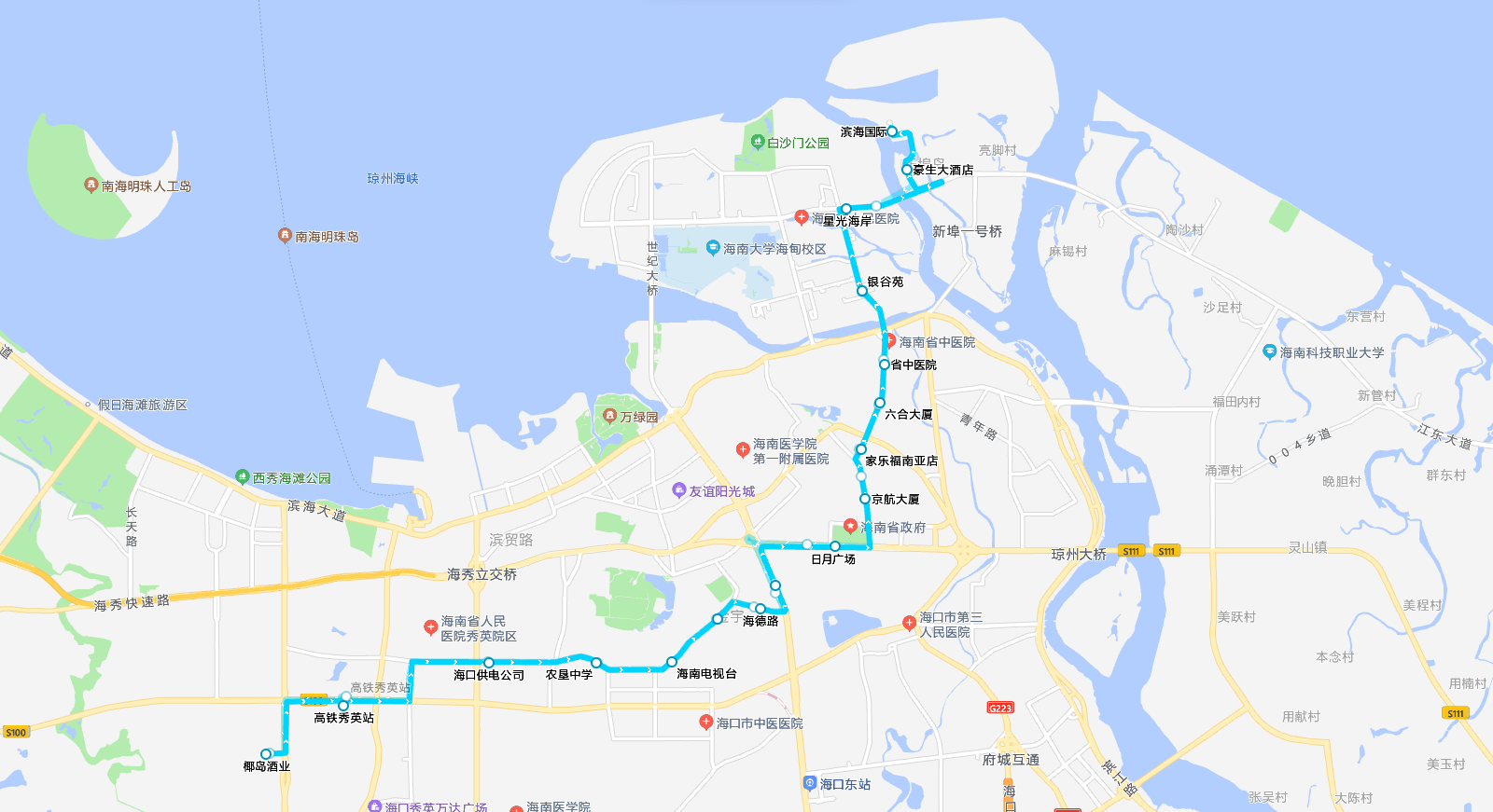 海口公交K11路