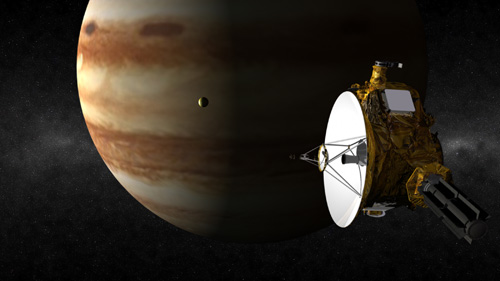 新地平線號探測器飛躍木星