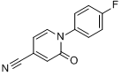 4-氰基-1-（4-氟苯基）-2(1H)-吡啶酮