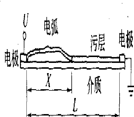 沿污染電介質表面放電