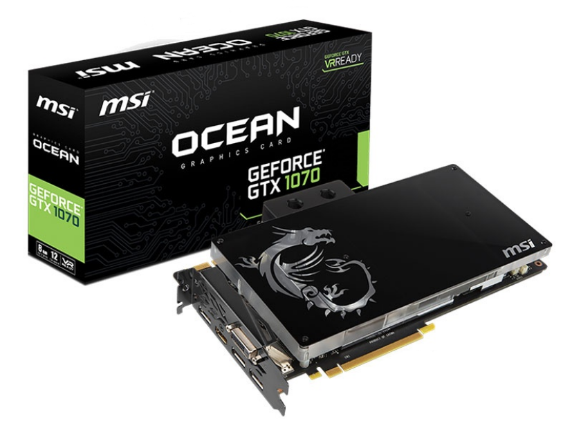 微星GeForce GTX 1070 OCEAN