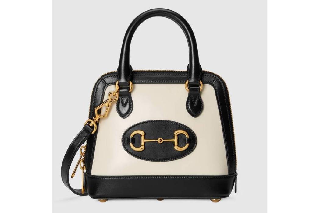 Gucci 馬銜扣1955系列迷你手提包