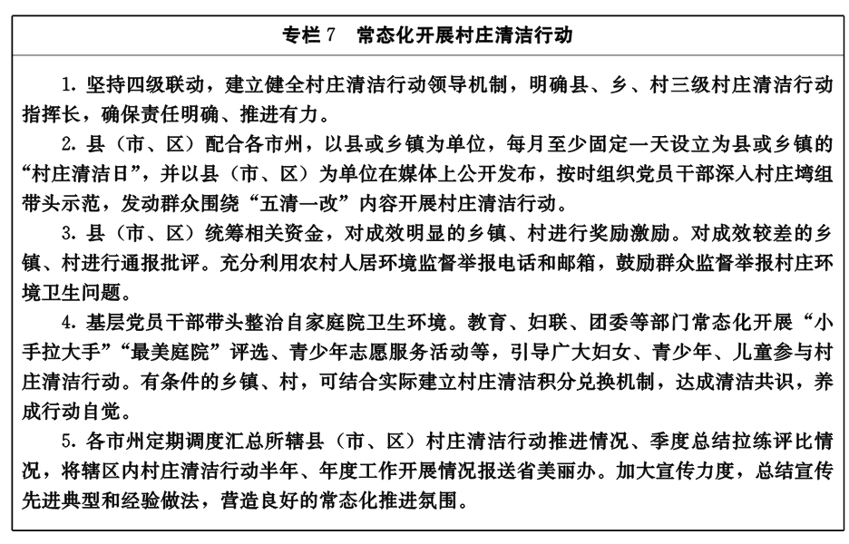 湖北省城鄉人居環境建設“十四五”規劃