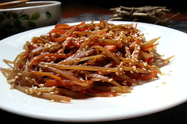 香酥芝麻牛蒡