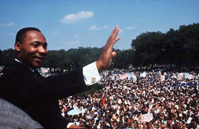 馬丁·路德·金髮表《我有一個夢》的演講