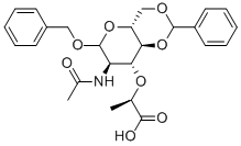 1-苄基-N-乙醯基-4,6-O-苯亞甲基胞壁酸