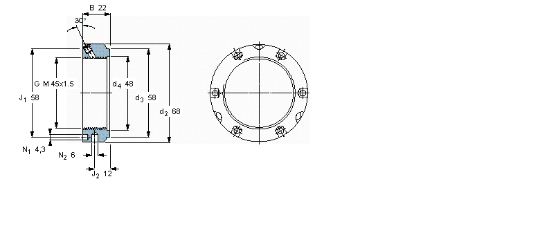 SKF KMTA9軸承