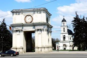 凱旋門和東正教堂