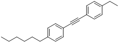 1-乙基-4-[2-（4-己基苯基）乙炔基]苯