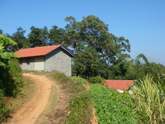 瀾滄拉祜族自治縣大山鄉南美村進村道路