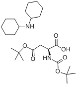 N-叔丁氧羰基-L-天冬氨酸4-叔丁酯二環己胺鹽