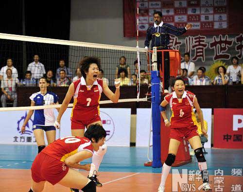 中國女隊3-0完勝歐洲勁旅希臘隊