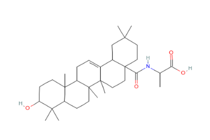 N-[(3beta)-3-羥基-28-氧代齊墩果-12-烯-28-基]-L-丙氨酸