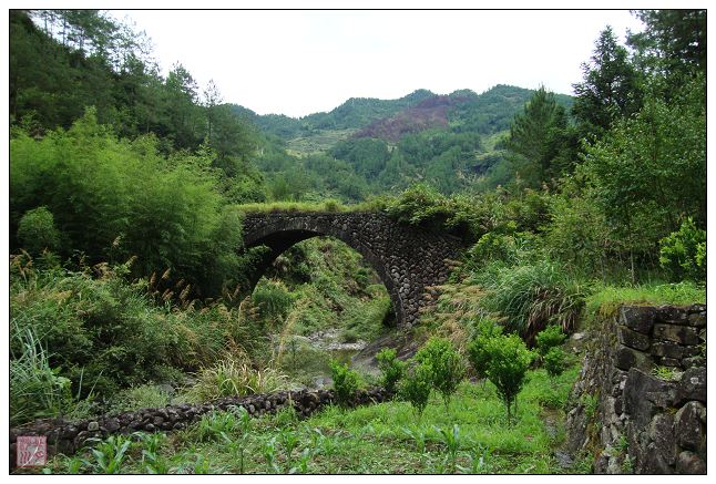 圖為梧桐鄉上坑橋