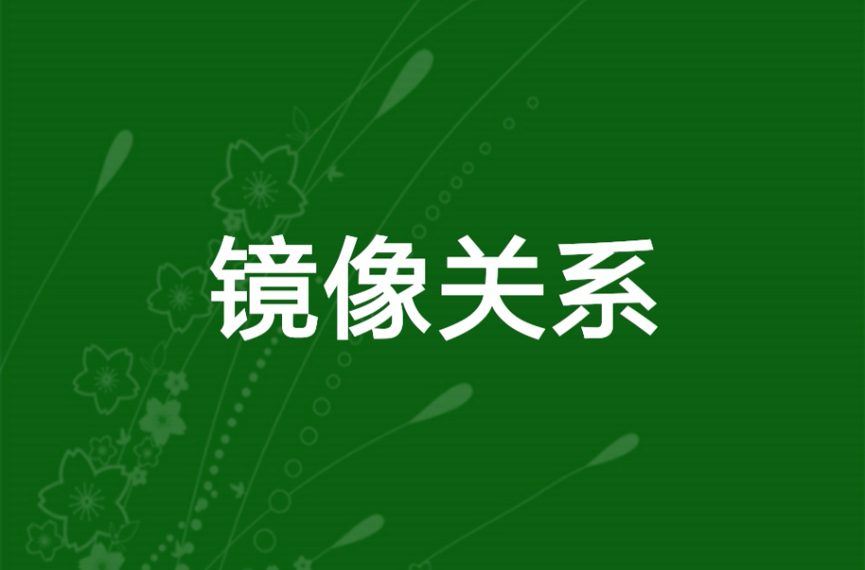 鏡像關係