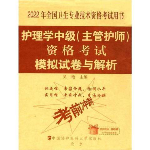 護理學中級主管護師資格考試模擬試卷與解析