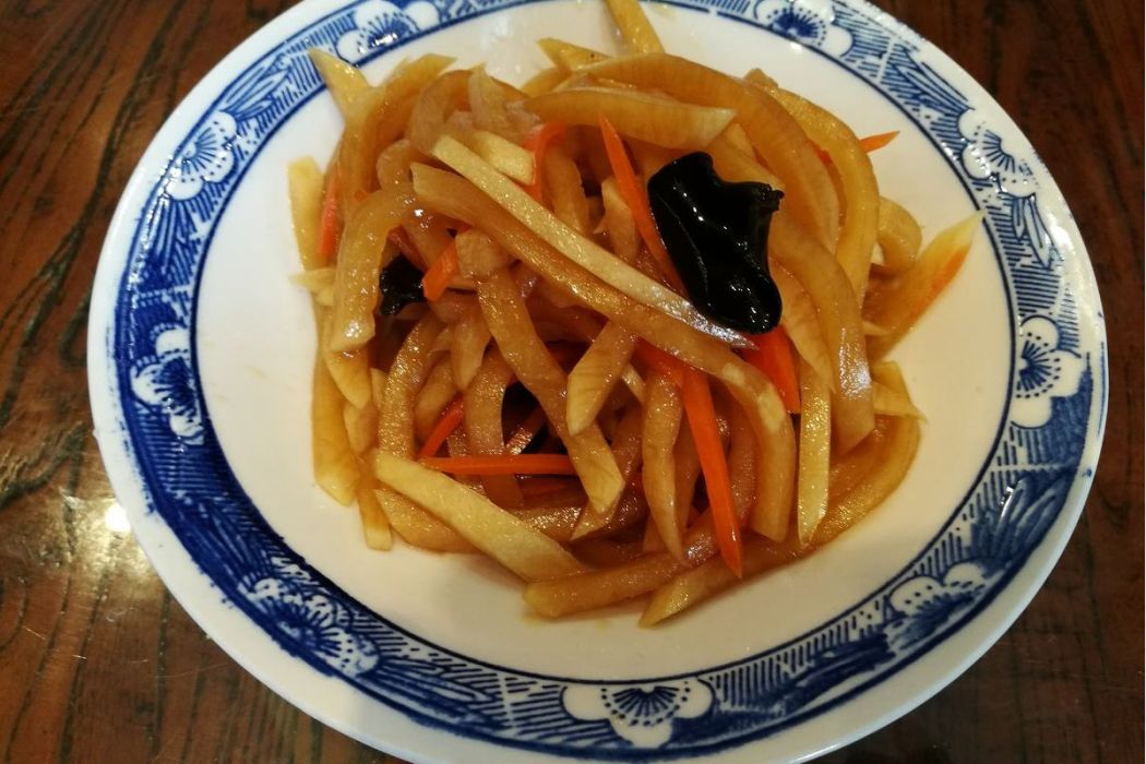 芝麻醬蘿蔔絲