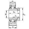 FAG RAK1-1/8軸承