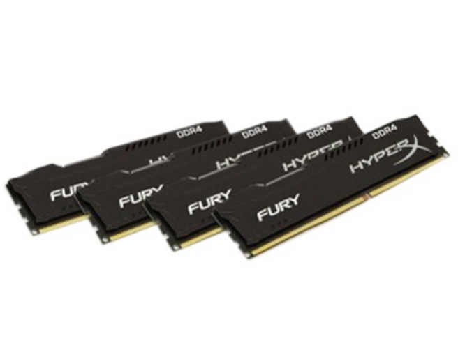 金士頓駭客神條FURY 32GB DDR4 2400(HX424C15FBK4/32)