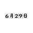 6月29日(日期)