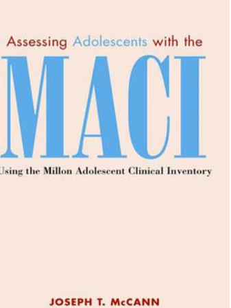 Assessing Adolescents with the MACI