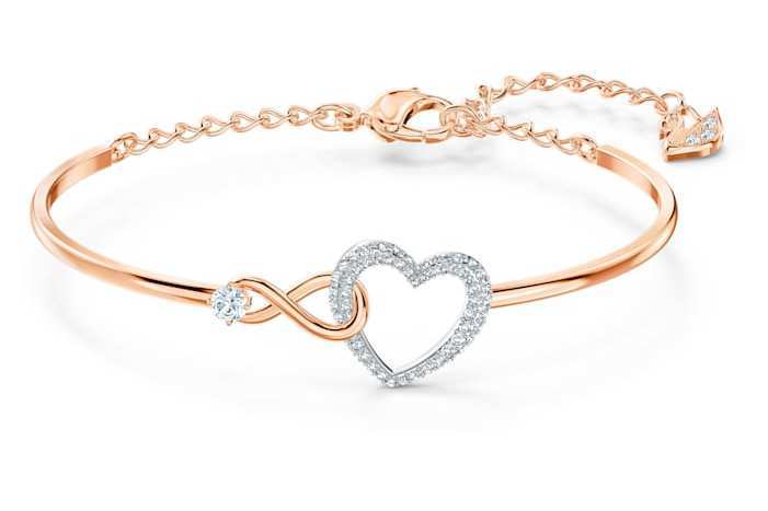 Swarovski Infinity Heart 手鐲