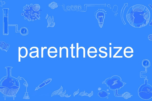 parenthesize